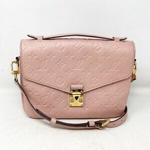 Louis Vuitton  #SGXFNJ Monogram Empreinte Pochette Metis Bag